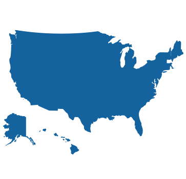 アメリカ合衆国地図